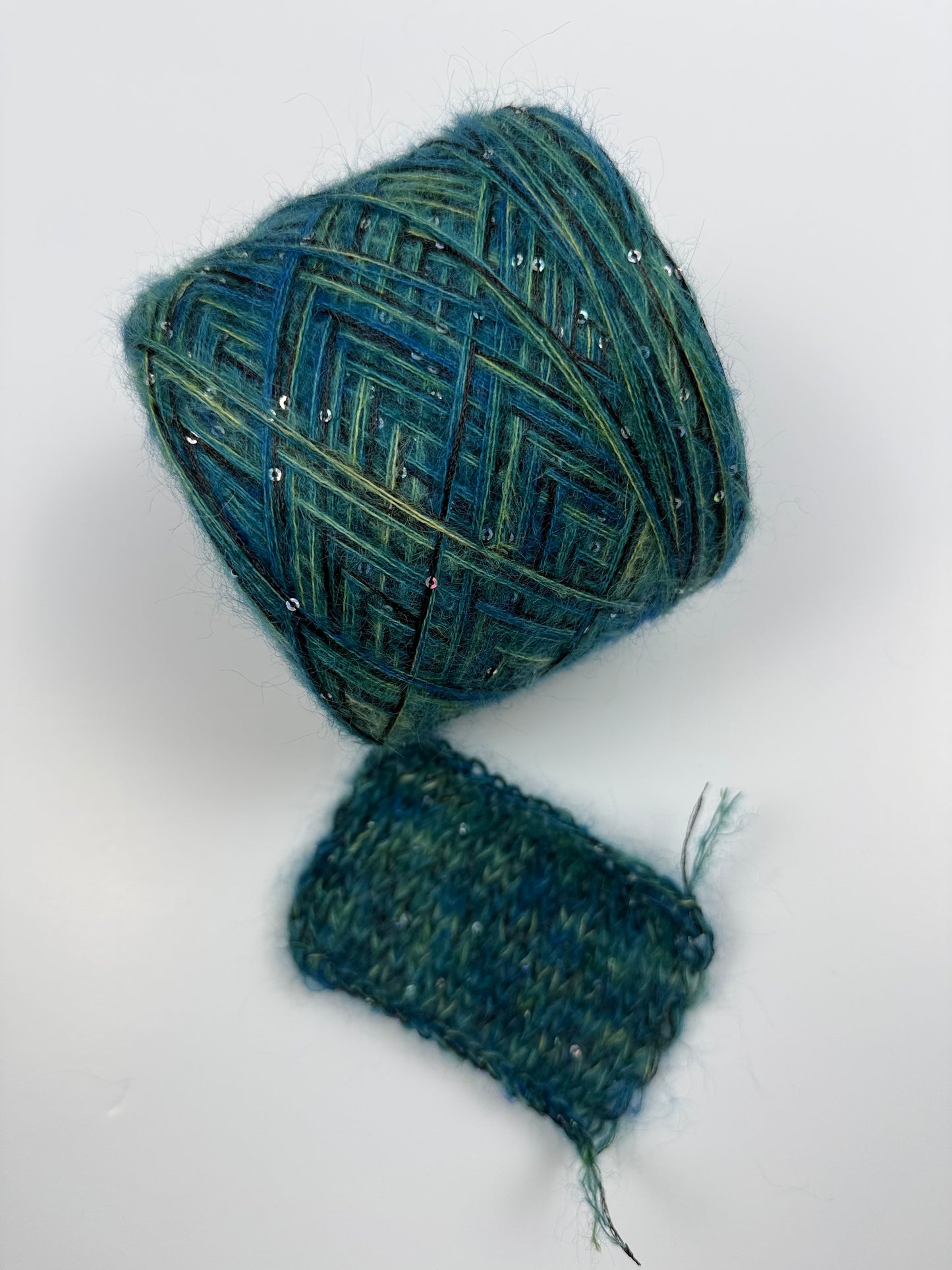 Mohair Sequin Blend