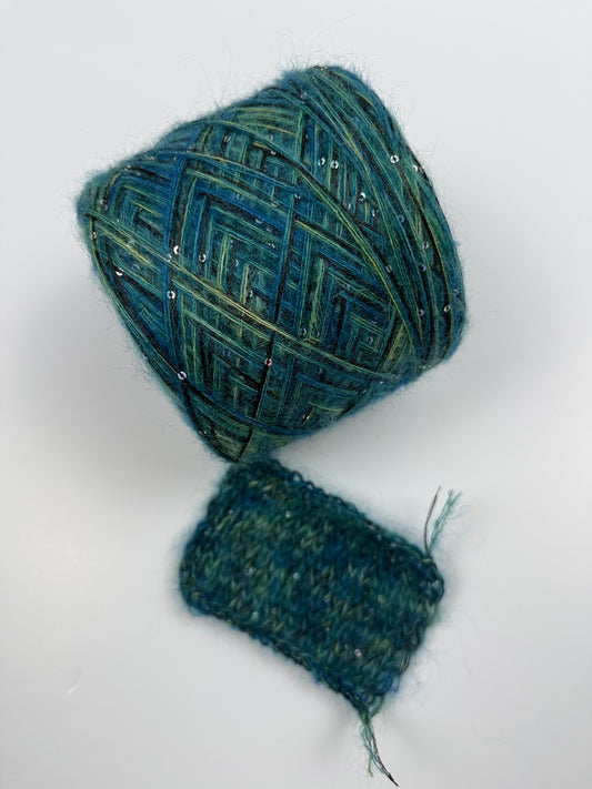 Mohair Sequin Blend
