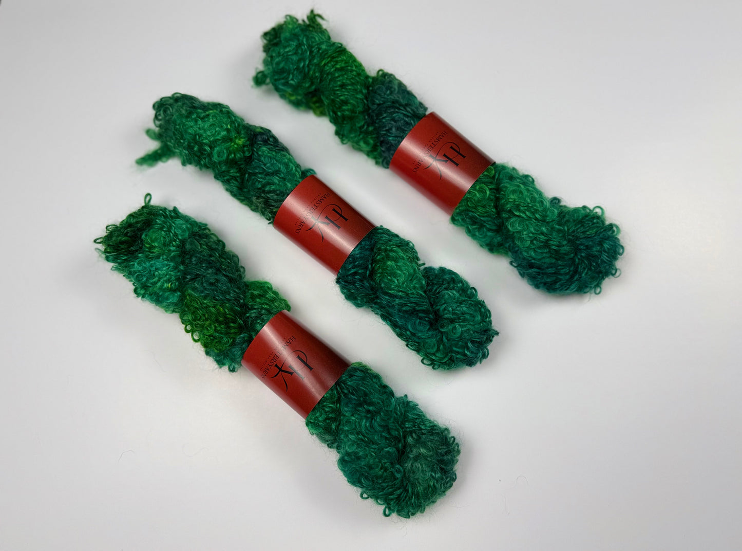 Hand dyed yarn super kid mohair-merino ~ 70m/100g