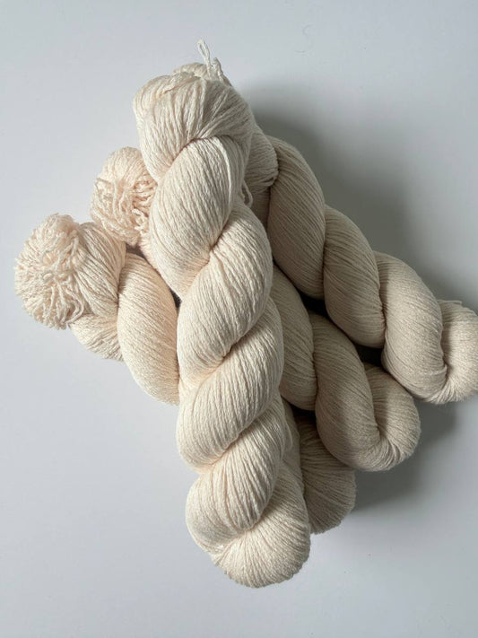 Silk Linen Merino | Untreated Wool 🐑☁️ | MSL01