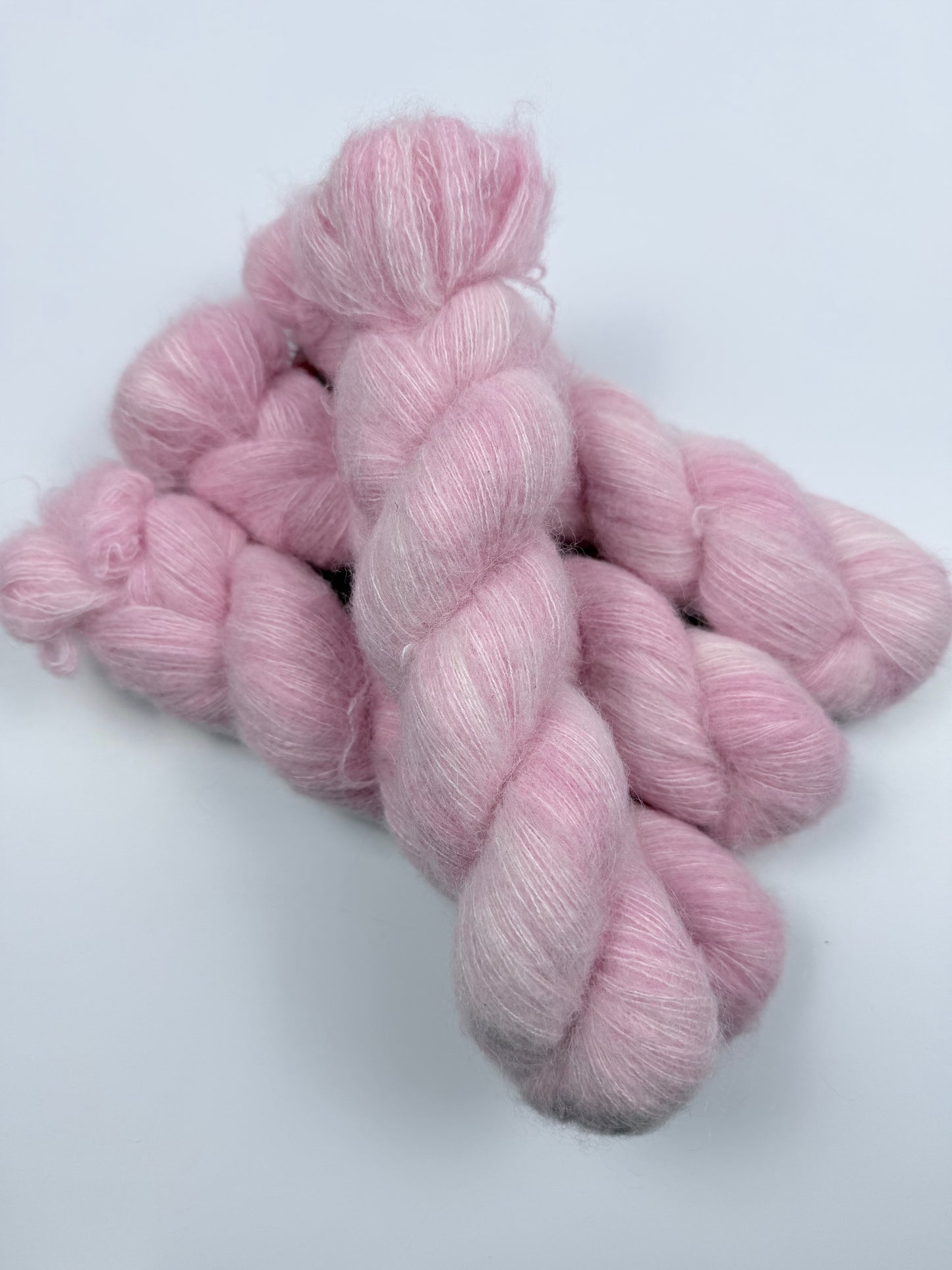 Hand Dyed Alpaca Silk Mohair Lace Yarn | 60% Baby Alpaca | 500m / 50g