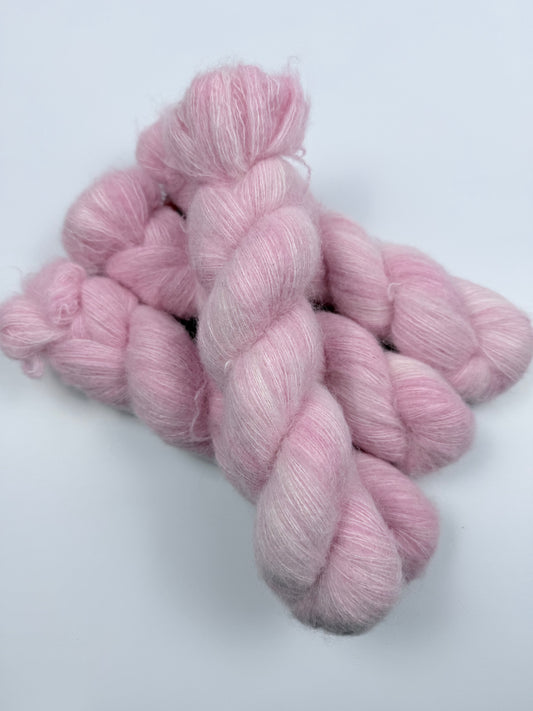 Hand Dyed Alpaca Silk Mohair Lace Yarn | 60% Baby Alpaca | 500m / 50g