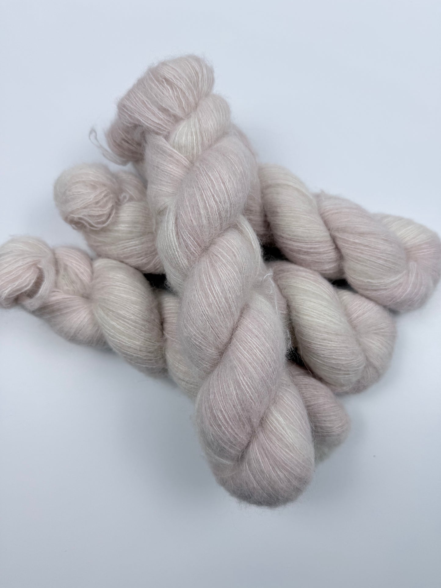Hand Dyed Alpaca Silk Mohair Lace Yarn | 60% Baby Alpaca | 500m / 50g