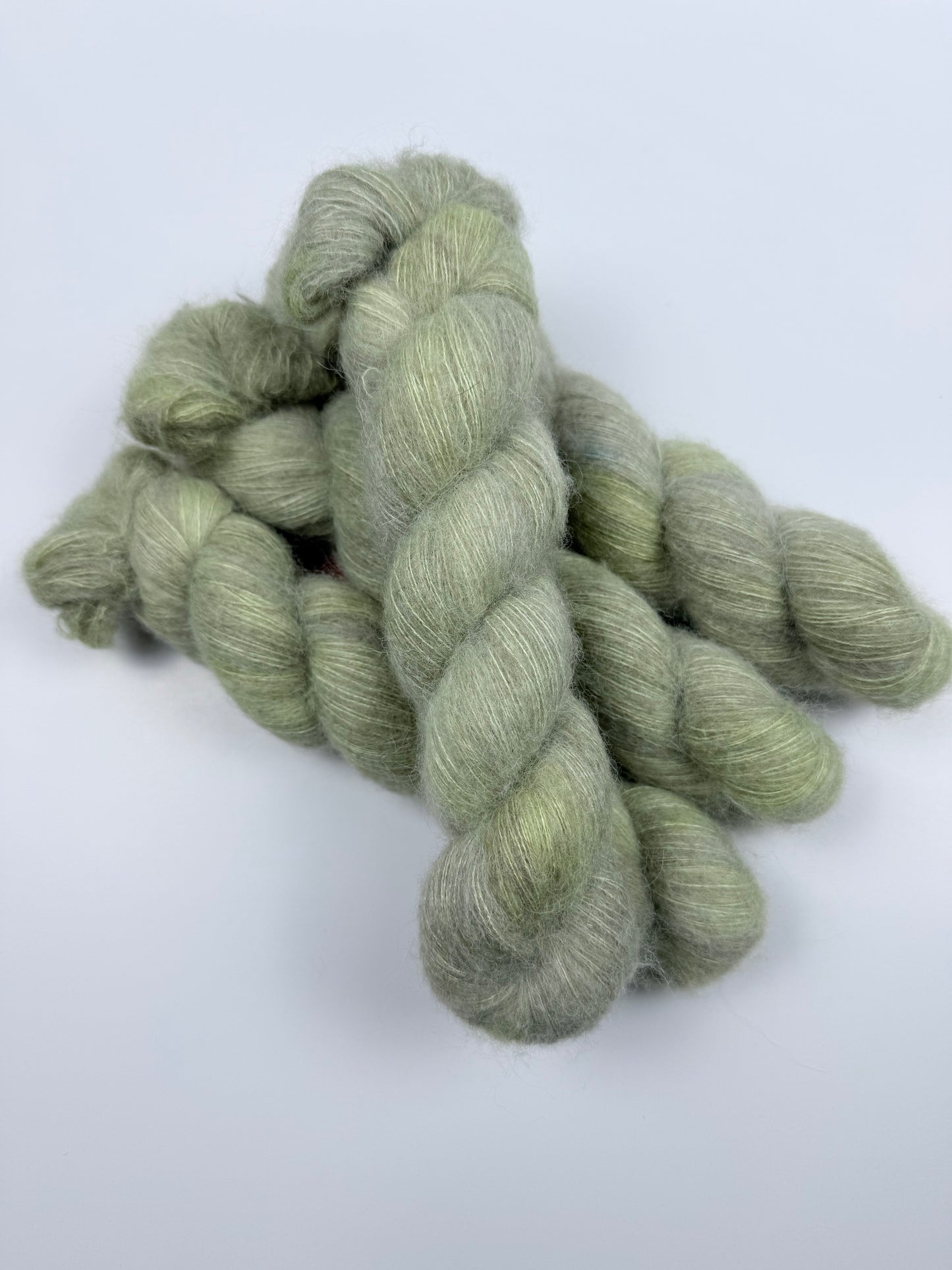Hand Dyed Alpaca Silk Mohair Lace Yarn | 60% Baby Alpaca | 500m / 50g