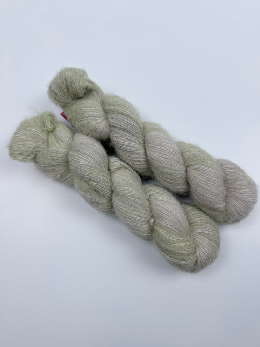 Hand Dyed Alpaca Silk Mohair Lace Yarn | 60% Baby Alpaca | 500m / 50g
