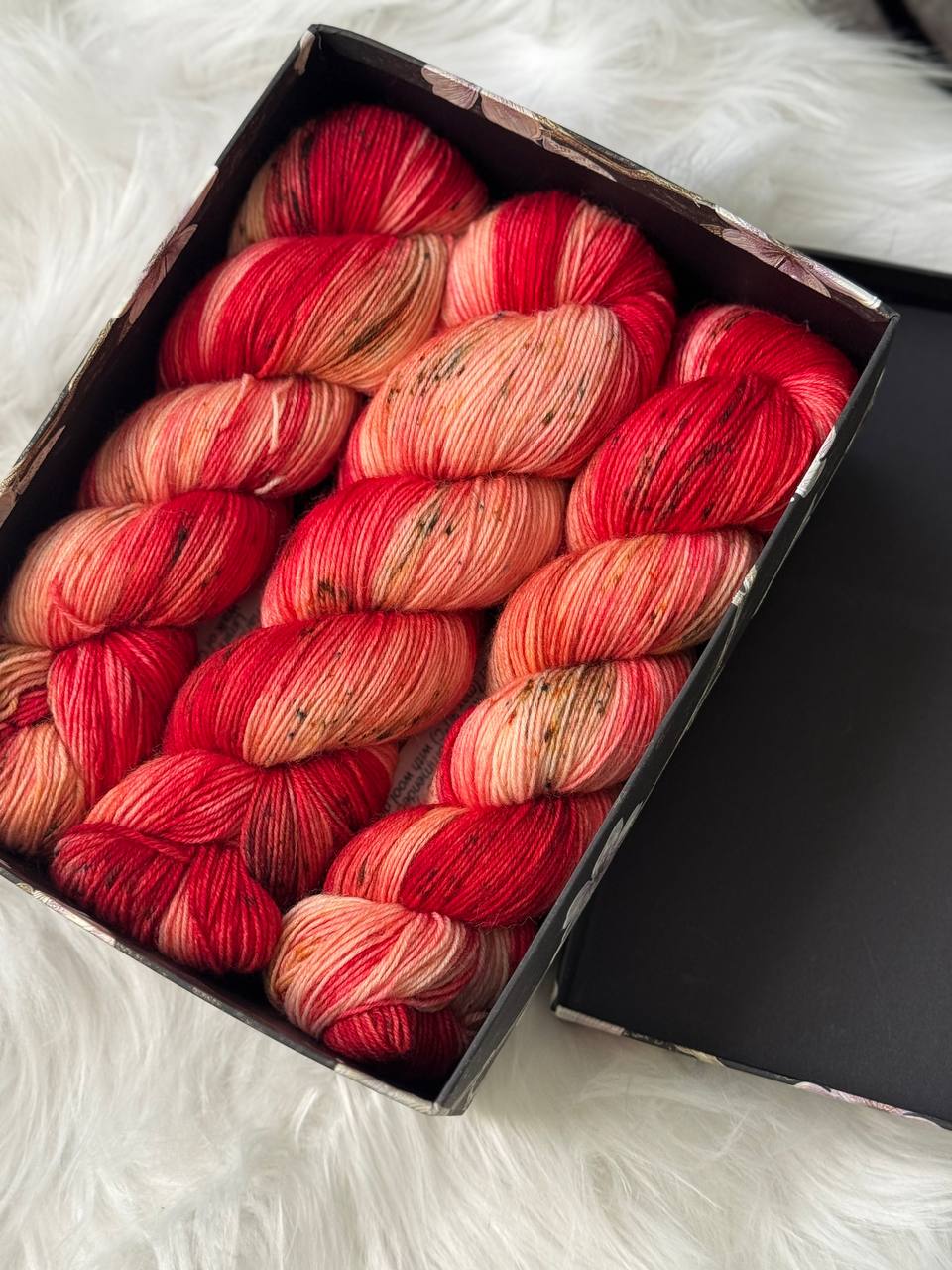 Hand Dyed Sock Yarn Merino Nylon 100g 400m