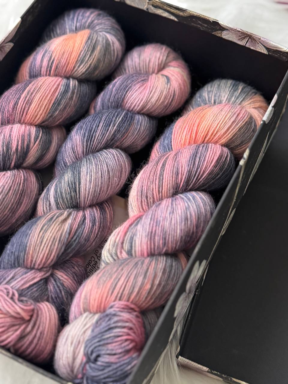 Hand Dyed Sock Yarn Merino Nylon 100g 400m