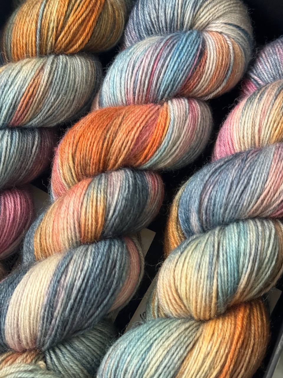 Hand Dyed Sock Yarn Merino Nylon 100g 400m