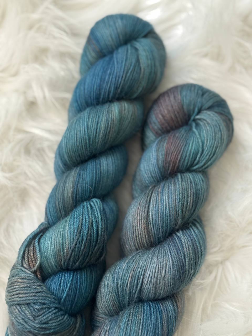 Hand Dyed Sock Yarn Merino Nylon 100g 400m