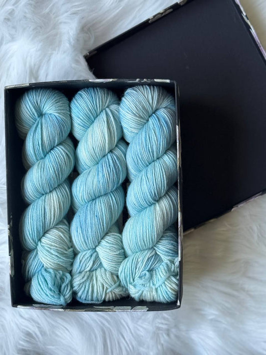 Merino Yarn – 100% Superwash Merino – 250m / 100g Winter Sonata