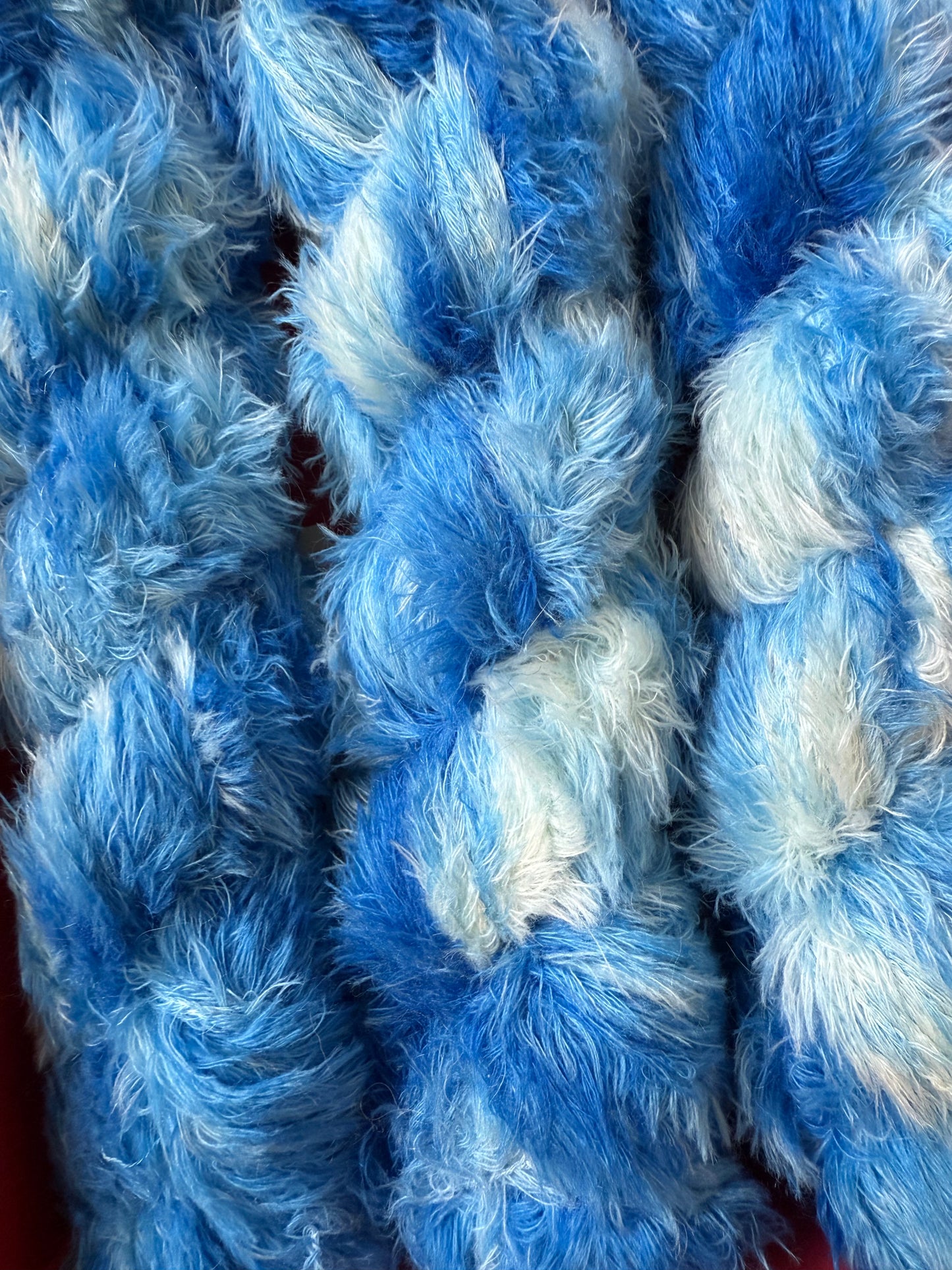 Hand dyed yarn 💙 Colour: “Blueberry Dream”