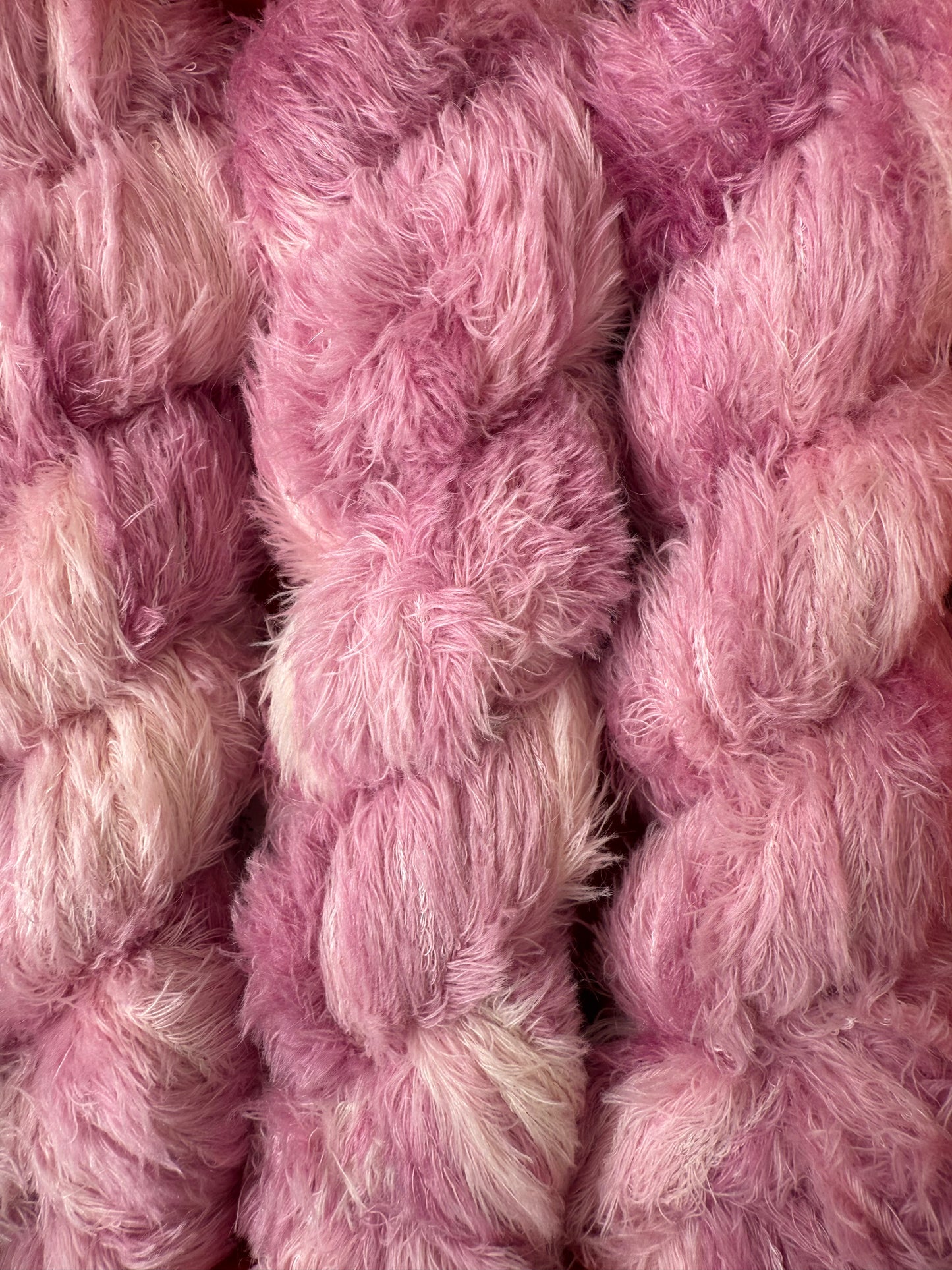 Hand dyed yarn💗 Colour: “Rose Meringue”
from the Dream Fuzz collection