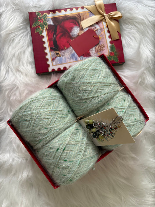 Mint Serenity — Limited Yarn Mix Gift Set (2 sets available)