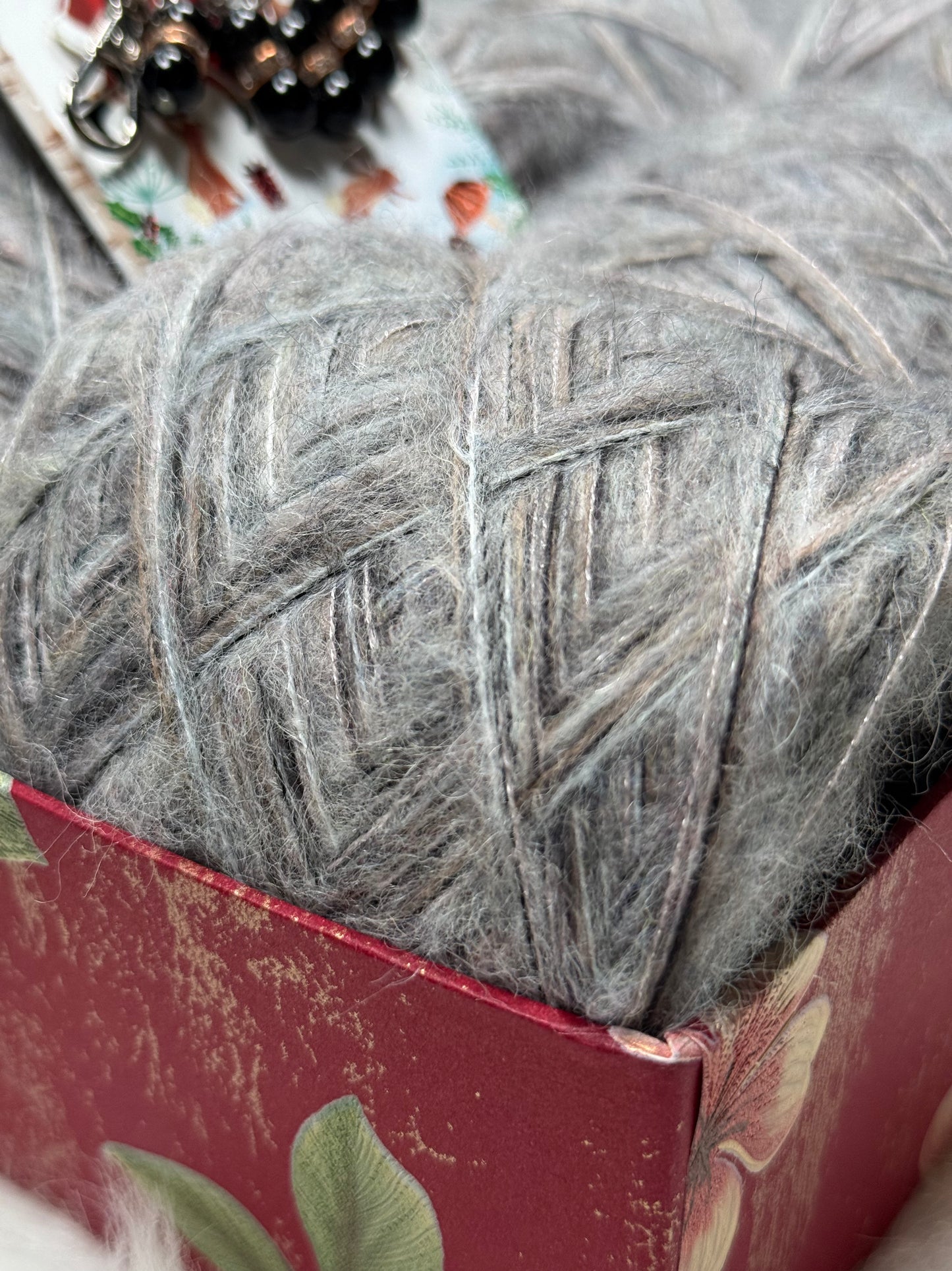 Gift Set — 6 Skeins yarn + Handmade Stitch Markers. Limited yarn 🧶