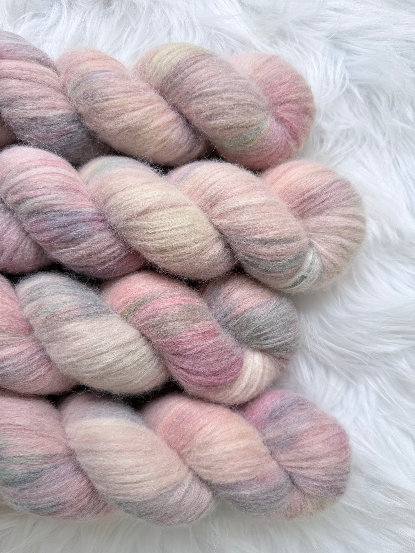 Blush in Suspension · Veil of Air · Baby Alpaca Blend
