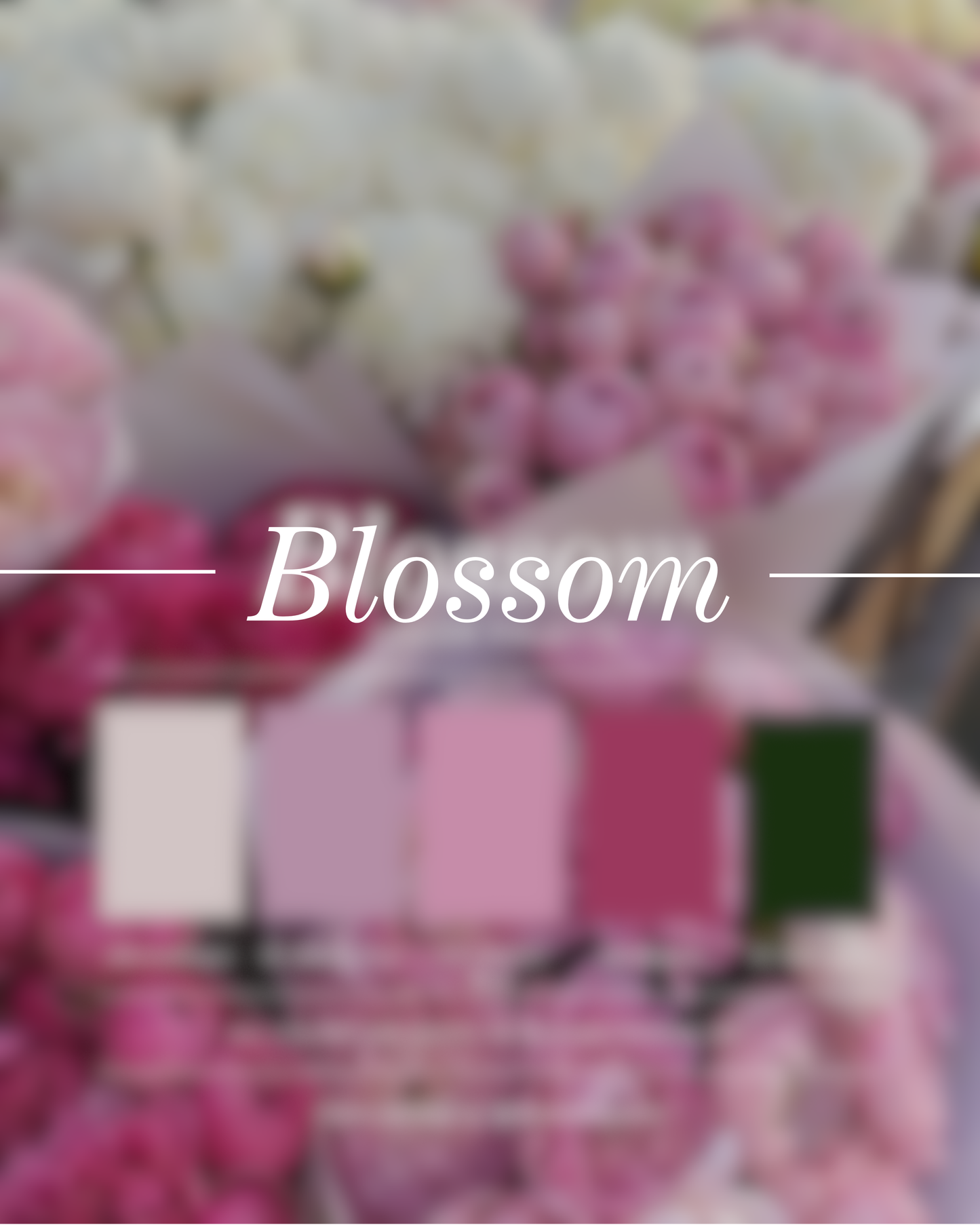 Blossom – Yarn Dye Color Inspiration Palette (Digital)