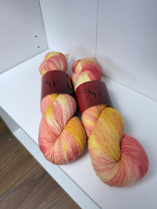 Hand-Dyed Yarn – Merino & Cashmere Blend
