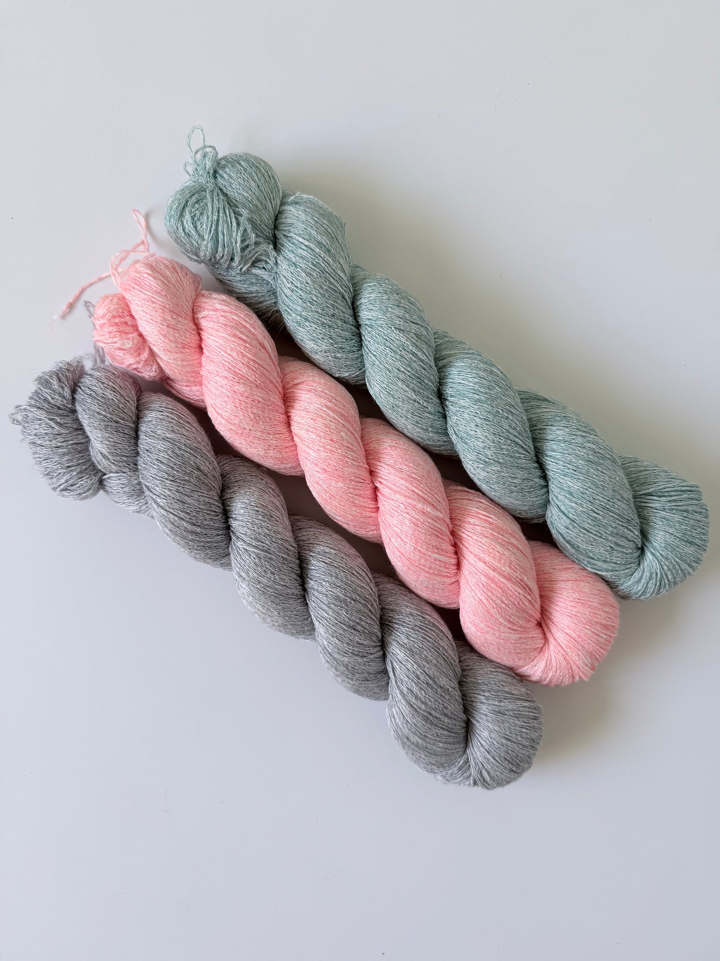 Linen/silk chain