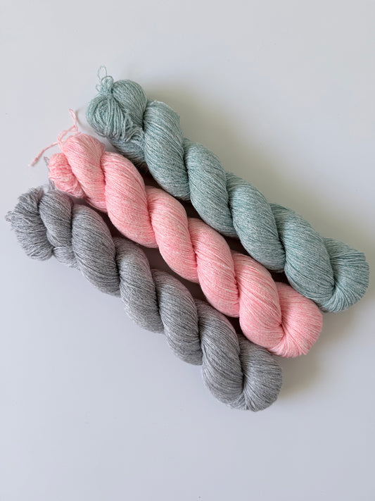 Linen/silk chain